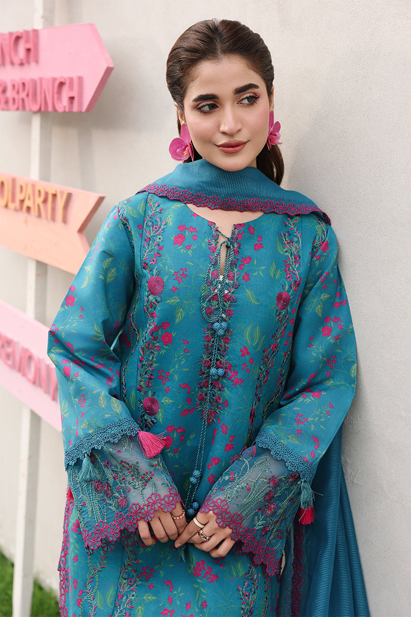 Buy from khaslibaas RANG RASIYA | Florence Luxury Festive Edit '26-Tina - 3 piece unstitched embroidered Festive suit for women .choose good quality brands like Maria b Sobia Nazir Various Pakistani branded dresses summer fabric, elegant design, perfect for casual & formal wear.delivery available in UK, USA,Australia, Canada, UAE, Dubai and other countries... 