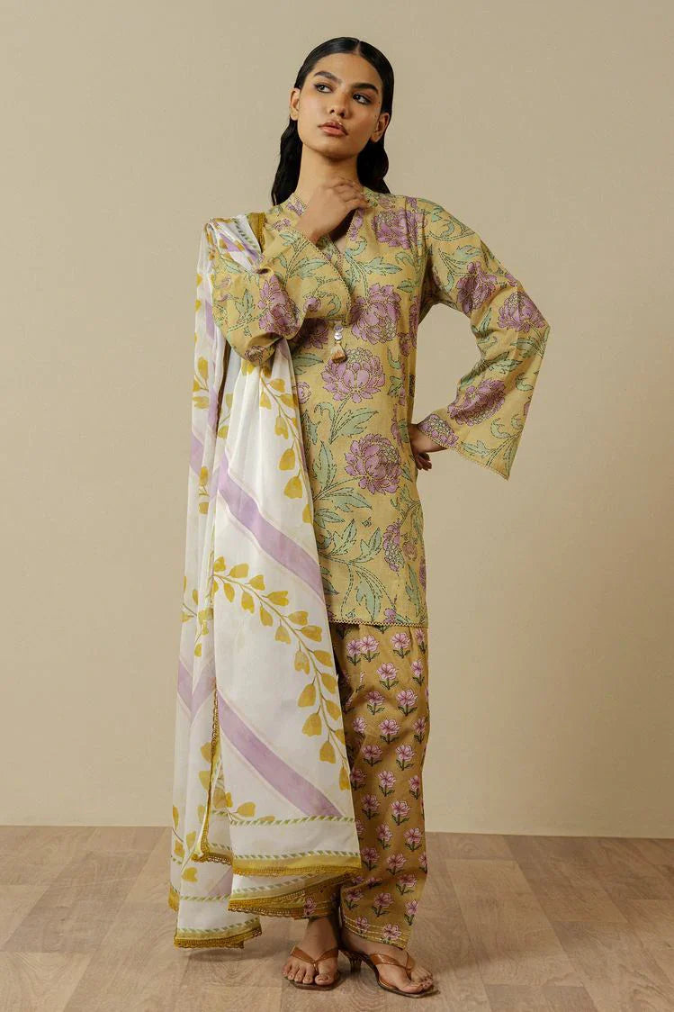 Shop from khaslibaas | Coco by Zara Shahjahan printed Lawn '26 (MIREYA D5-B) .Buy 100% original Designer Suit like Maria b, Sobia Nazir zainab Chottani Various Pakistani brands perfect for casual & formal wear.delivery available in UK, USA, Canada, UAE, Dubai and other countries... 