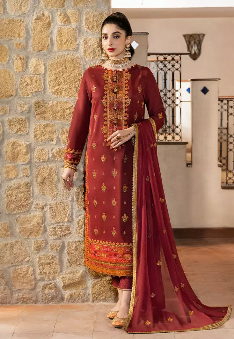 Buy Asim jofa AJKM-20 EMBROIDERED PAPER COTTON COLlECTION | Women FESTIVE Dress 2026.choose good quality brands like Maria b zainab Chottani, Hussain Rehar etc... Various Pakistani branded dresses summer fabric, elegant design, perfect for casual & formal wear also shop eid collections from khaslibaas .delivery available in UK, USA, Canada, UAE, Dubai and other countries... 