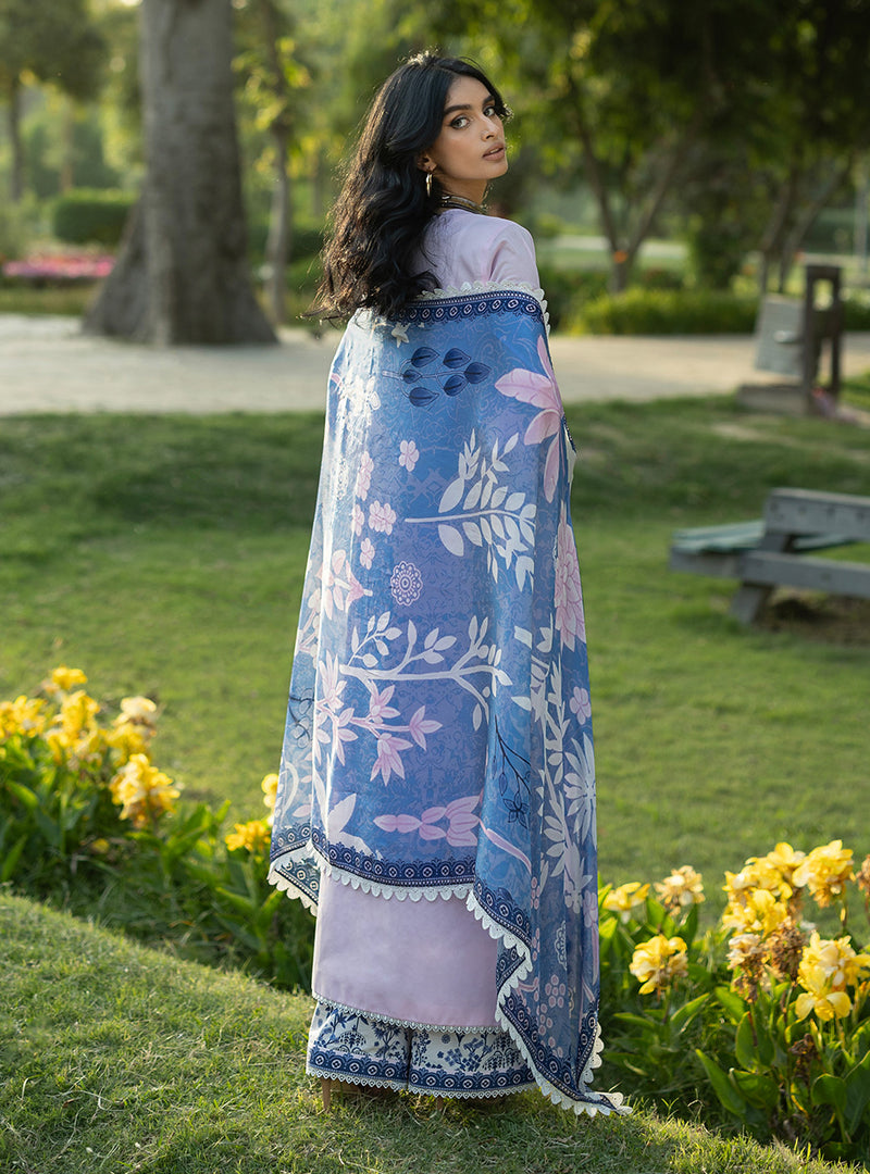 Buy from khaslibaas | ZAINAB CHOTTANI Luxury Lawn '26 | 3 piece unstitched embroidered lawn suit for women (Bria - 15).choose good quality brands like Maria b, Sobia Nazir zainab Chottani Various Pakistani branded dresses summer fabric, elegant design, perfect for casual & formal wear.delivery available in UK, USA, Canada, UAE, Dubai and other countries... 