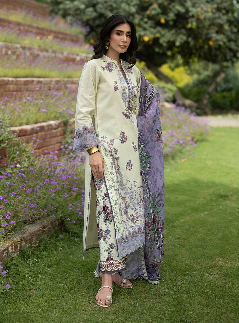 Buy from khaslibaas | ZAINAB CHOTTANI Luxury Lawn '26 | 3 piece unstitched embroidered lawn suit for women (Kyra - 04).choose good quality brands like Maria b, Sobia Nazir zainab Chottani Various Pakistani branded dresses summer fabric, elegant design, perfect for casual & formal wear.delivery available in UK, USA, Canada, UAE, Dubai and other countries... 