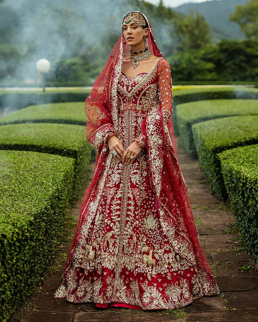 Isadora Red Bridal Collection