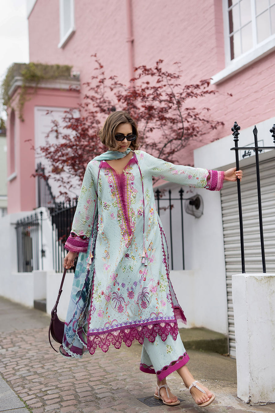 Buy SN Prints Design 7A Unstitched Lawn Suit 2026 | Women Summer Collection for women.choose good quality brands like Maria b zainab Chottani, Hussain Rehar etc... Various Pakistani branded dresses summer fabric, elegant design, perfect for casual & formal wear also shop eid collections from khaslibaas .delivery available in UK, USA, Canada, UAE, Dubai and other countries... 