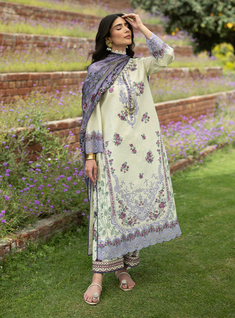 Buy from khaslibaas | ZAINAB CHOTTANI Luxury Lawn '26 | 3 piece unstitched embroidered lawn suit for women (Kyra - 04).choose good quality brands like Maria b, Sobia Nazir zainab Chottani Various Pakistani branded dresses summer fabric, elegant design, perfect for casual & formal wear.delivery available in UK, USA, Canada, UAE, Dubai and other countries... 