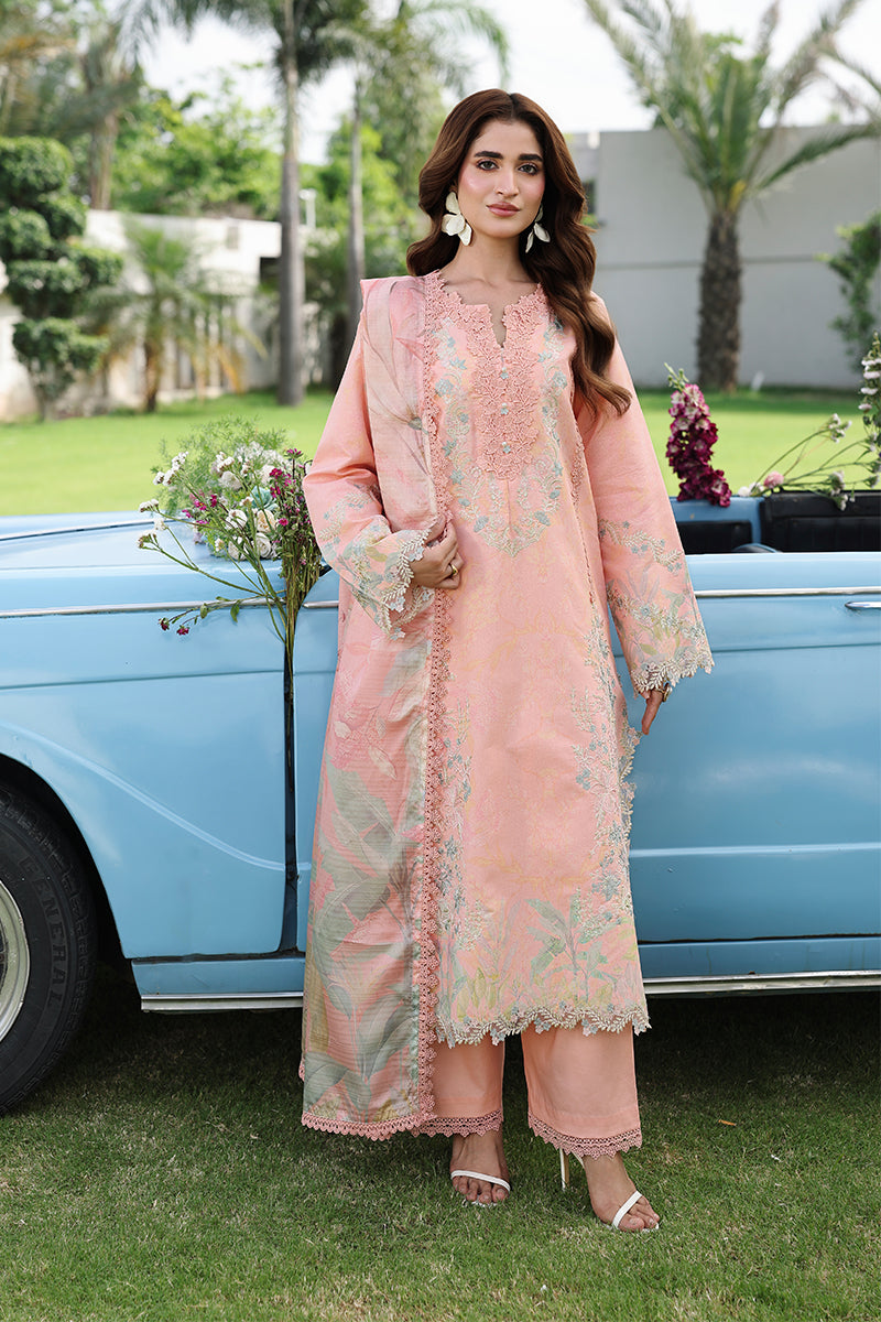 Buy from khaslibaas RANG RASIYA | Florence Luxury Festive Edit 'Laleh - 3 piece unstitched embroidered Festive suit for women .choose good quality brands like Maria b Sobia Nazir Various Pakistani branded dresses summer fabric, elegant design, perfect for casual & formal wear.delivery available in UK, USA,Australia, Canada, UAE, Dubai and other countries... 