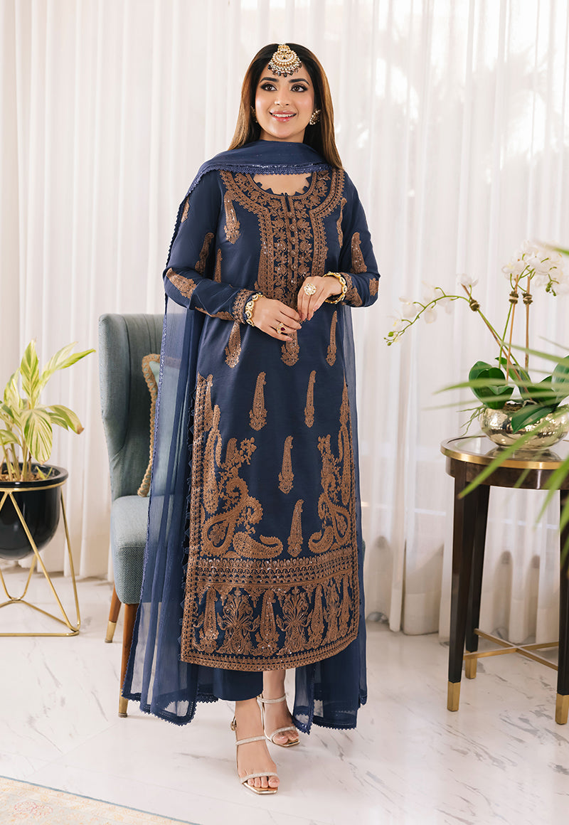 Buy Asim jofa AJSM-49 EMBROIDERED PAPER COTTON COLlECTION | Women FESTIVE Dress 2026.choose good quality brands like Maria b zainab Chottani, Hussain Rehar etc... Various Pakistani branded dresses summer fabric, elegant design, perfect for casual & formal wear also shop eid collections from khaslibaas .delivery available in UK, USA, Canada, UAE, Dubai and other countries... 