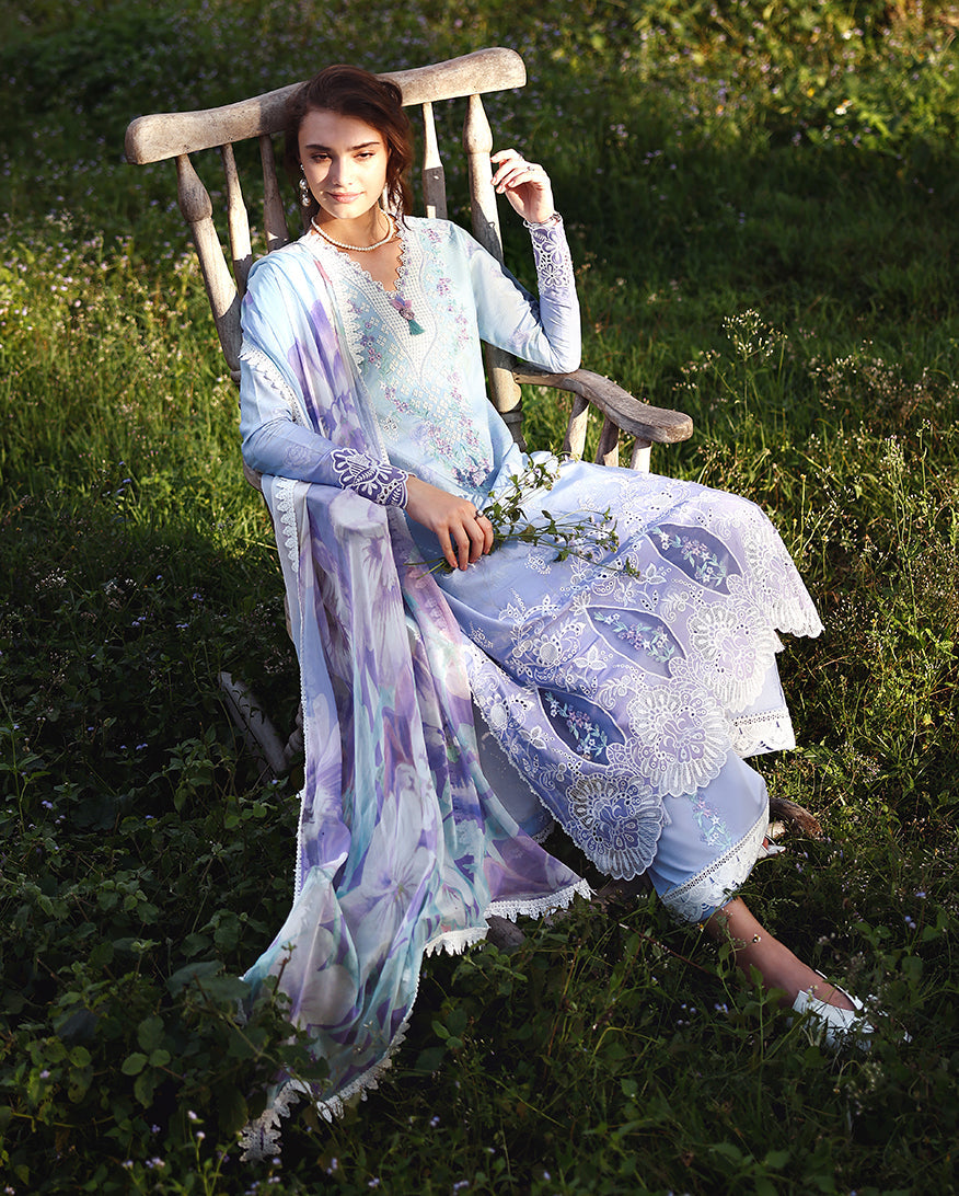 Buy Mushq Solace Ombre Chikankari Ombre Whisper– Luxury Unstitched Lawn Suit 2026 | Women Summer Dresses 2026.choose good quality brands like Maria b zainab Chottani, Hussain Rehar, sobia nazir, Qalamkar, asim jofa etc... Various Pakistani branded dresses summer fabric, elegant design, perfect for casual & formal wear also shop eid collections from khaslibaas .delivery available in UK, USA, Canada, UAE, Dubai, Australia and other countries... 