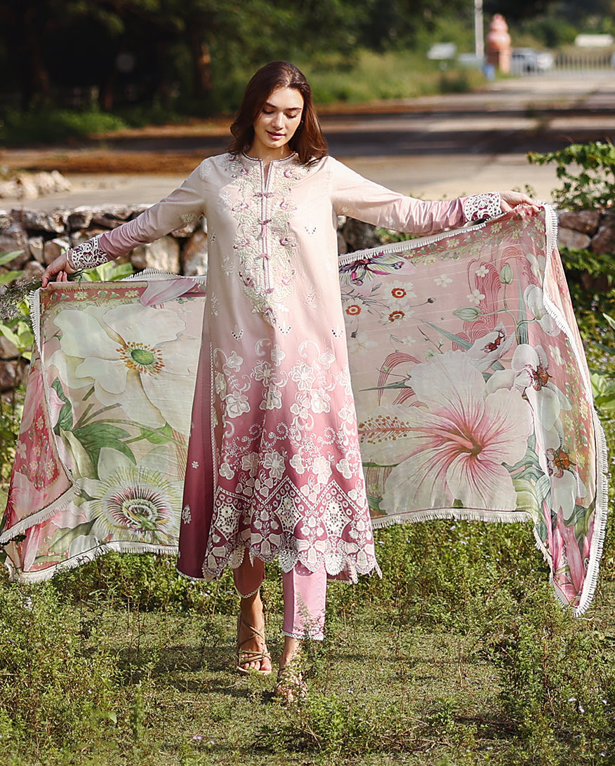 Buy Mushq Solace Ombre Chikankari Dew Drift– Luxury Unstitched Lawn Suit 2026 | Women Summer Dresses 2026.choose good quality brands like Maria b zainab Chottani, Hussain Rehar, sobia nazir, Qalamkar, asim jofa etc... Various Pakistani branded dresses summer fabric, elegant design, perfect for casual & formal wear also shop eid collections from khaslibaas .delivery available in UK, USA, Canada, UAE, Dubai, Australia and other countries... 