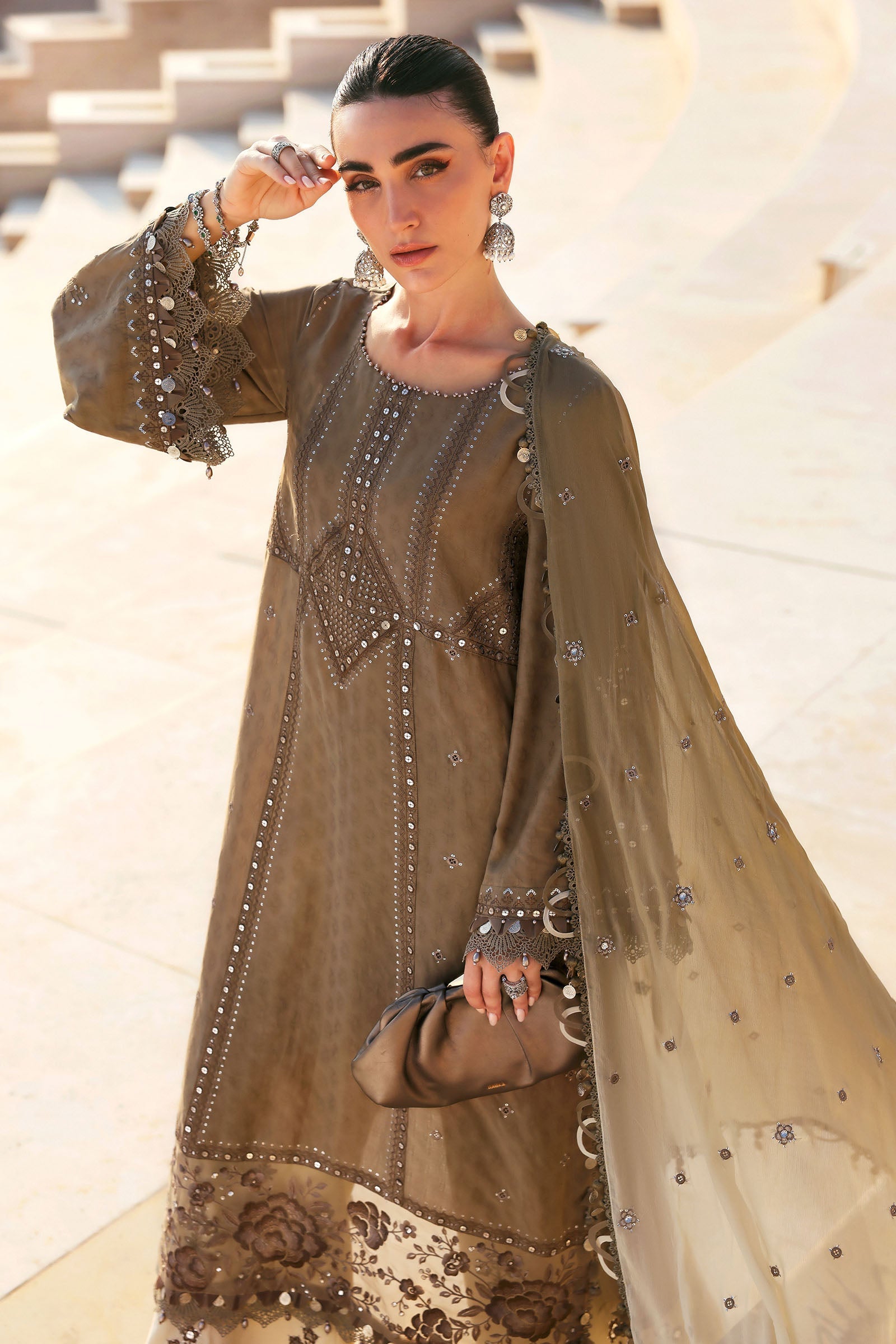 Buy from khaslibaas mariab Luxury 3 piece unstitched embroidered lawn suit for women ( D-2602-A).choose good quality brands like Maria b Sobia Nazir Various Pakistani branded dresses summer fabric, elegant design, perfect for casual & formal wear.delivery available in UK, USA,Australia, Canada, UAE, Dubai and other countries... 