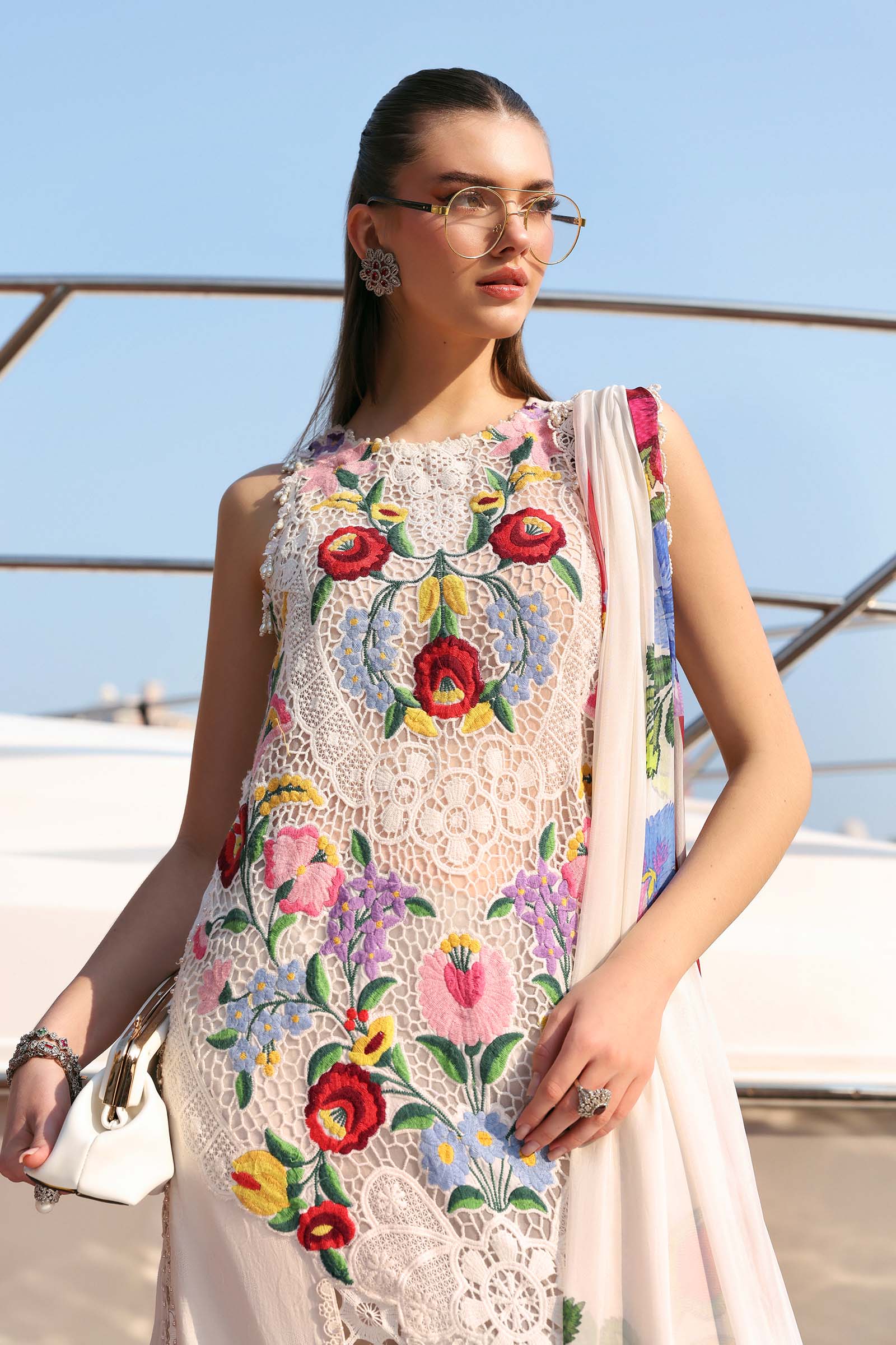 Buy from khaslibaas mariab Luxury 3 piece unstitched embroidered lawn suit for women ( D-2610-A).choose good quality brands like Maria b Sobia Nazir Various Pakistani branded dresses summer fabric, elegant design, perfect for casual & formal wear.delivery available in UK, USA,Australia, Canada, UAE, Dubai and other countries... 