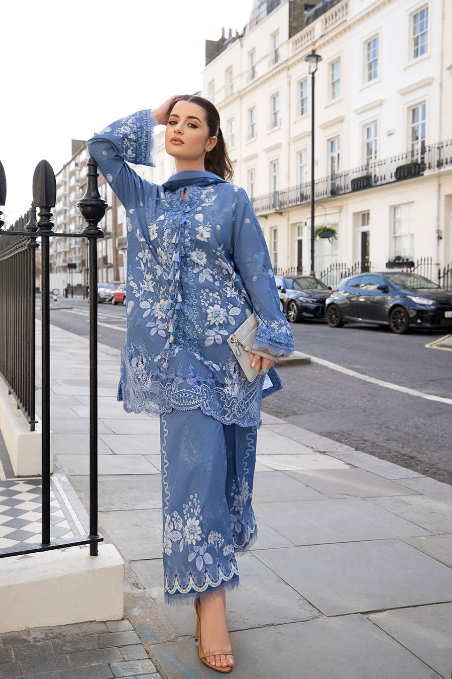 Buy SN Prints Design 1A Unstitched Lawn Suit 2026 | Women Summer Collection for women.choose good quality brands like Maria b zainab Chottani, Hussain Rehar etc... Various Pakistani branded dresses summer fabric, elegant design, perfect for casual & formal wear also shop eid collections from khaslibaas .delivery available in UK, USA, Canada, UAE, Dubai and other countries... 