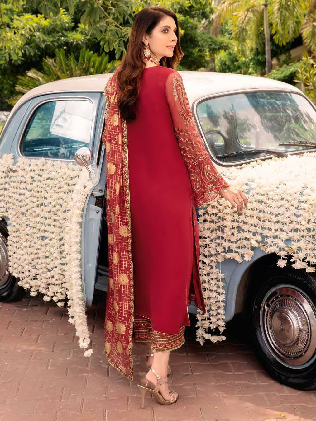 Buy Charizma CPC-04 Shehnai Formal Wear| FESTIVE Dress 2026.choose good quality brands like Maria b zainab Chottani, Hussain Rehar etc... Various Pakistani branded dresses summer fabric, elegant design, perfect for casual & formal wear also shop eid collections from khaslibaas .delivery available in UK, USA, Canada, UAE, Dubai and other countries... 