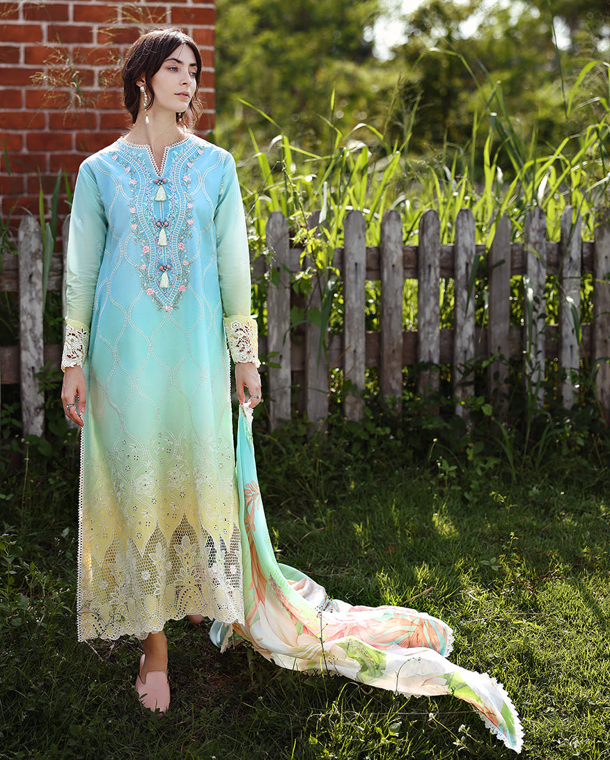 Buy Mushq Solace Ombre Chikankari Ethereal Pause – Luxury Unstitched Lawn Suit 2026 | Women Summer Dresses 2026.choose good quality brands like Maria b zainab Chottani, Hussain Rehar, sobia nazir, Qalamkar, asim jofa etc... Various Pakistani branded dresses summer fabric, elegant design, perfect for casual & formal wear also shop eid collections from khaslibaas .delivery available in UK, USA, Canada, UAE, Dubai, Australia and other countries... 