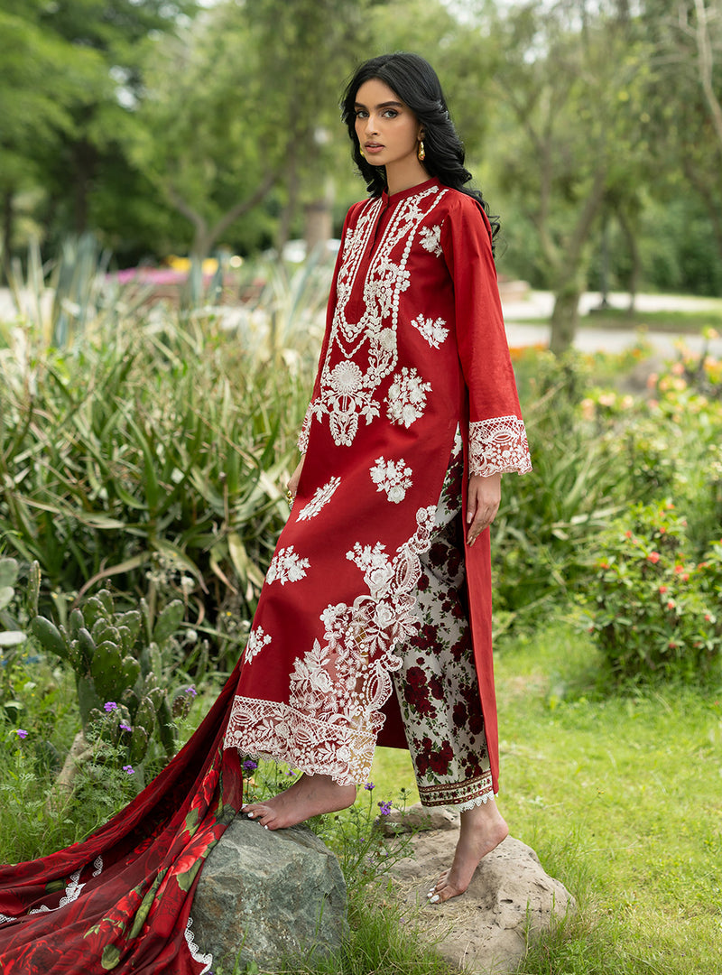 Buy from khaslibaas | ZAINAB CHOTTANI Luxury Lawn '26 | 3 piece unstitched embroidered lawn suit for women (Rohe - 05).choose good quality brands like Maria b, Sobia Nazir zainab Chottani Various Pakistani branded dresses summer fabric, elegant design, perfect for casual & formal wear.delivery available in UK, USA, Canada, UAE, Dubai and other countries... 