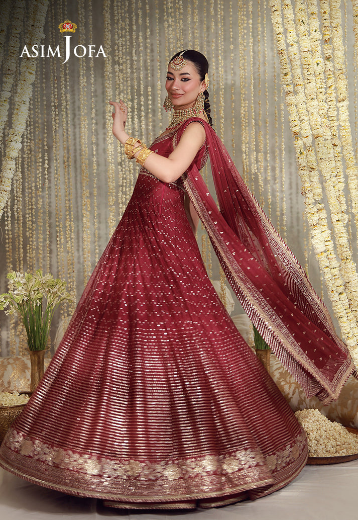 Buy asim jofa AJULFE-01 Embroidered  Suit 3 Pcs Unstitched | Women Summer Dress 2026.choose good quality brands like Maria b zainab Chottani, Hussain Rehar etc... Various Pakistani branded dresses summer fabric, elegant design, perfect for casual & formal wear also shop eid collections from khaslibaas .delivery available in UK, USA, Canada, UAE, Dubai and other countries... 