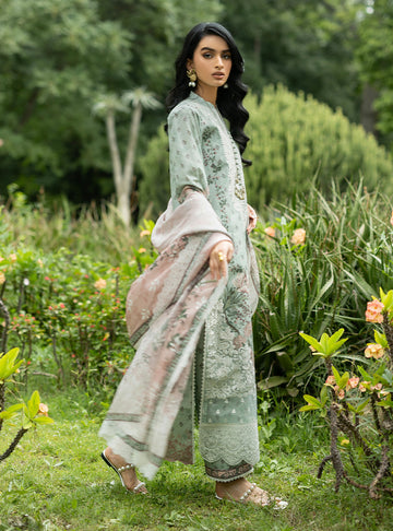 Buy from khaslibaas | ZAINAB CHOTTANI Luxury Lawn '26 | 3 piece unstitched embroidered lawn suit for women (Ivie - 13).choose good quality brands like Maria b, Sobia Nazir zainab Chottani Various Pakistani branded dresses summer fabric, elegant design, perfect for casual & formal wear.delivery available in UK, USA, Canada, UAE, Dubai and other countries... 