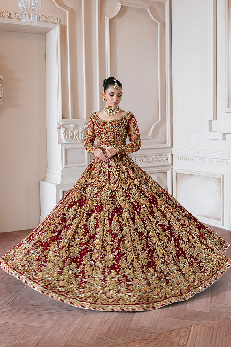 Velora Red Bridal Collection