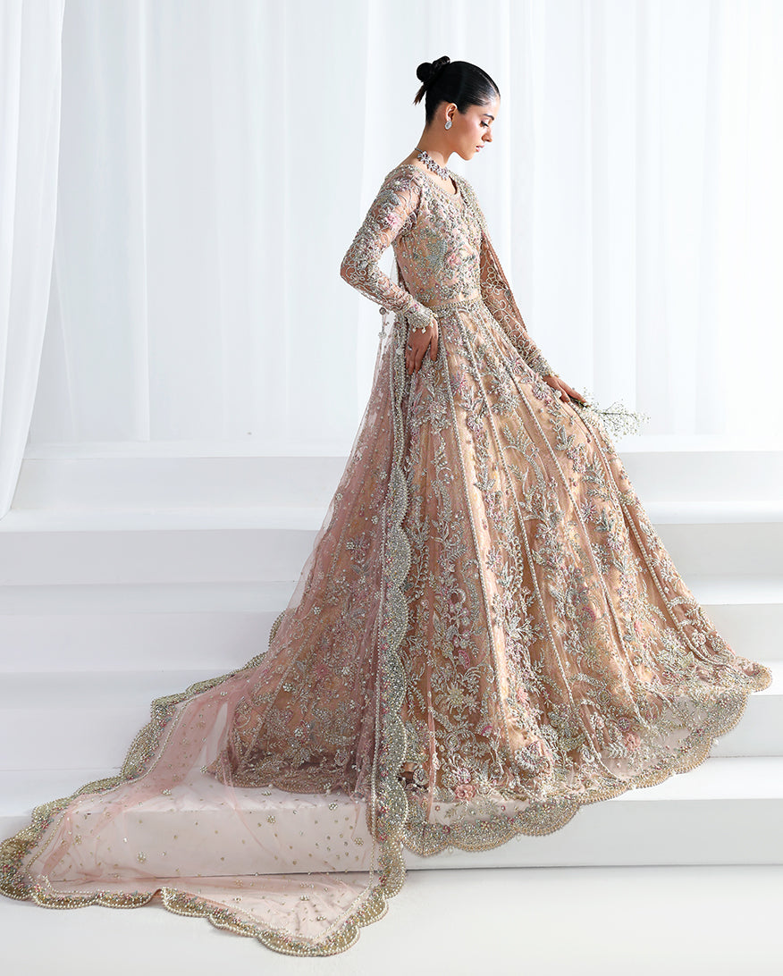 Noemie Baby pink Bridal Collection