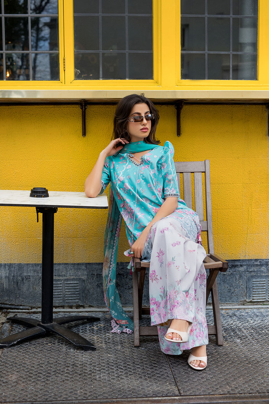 Buy SN Prints Design 3B Unstitched Lawn Suit 2026 | Women Summer Collection for women.choose good quality brands like Maria b zainab Chottani, Hussain Rehar etc... Various Pakistani branded dresses summer fabric, elegant design, perfect for casual & formal wear also shop eid collections from khaslibaas .delivery available in UK, USA, Canada, UAE, Dubai and other countries... 