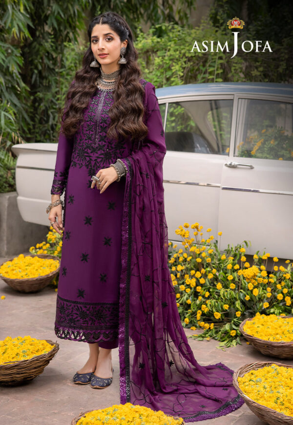 Buy Asim jofa AJSW-03 PAPER COTTON   | Women FESTIVE Dress 2026.choose good quality brands like Maria b zainab Chottani, Hussain Rehar etc... Various Pakistani branded dresses summer fabric, elegant design, perfect for casual & formal wear also shop eid collections from khaslibaas .delivery available in UK, USA, Canada, UAE, Dubai and other countries... 