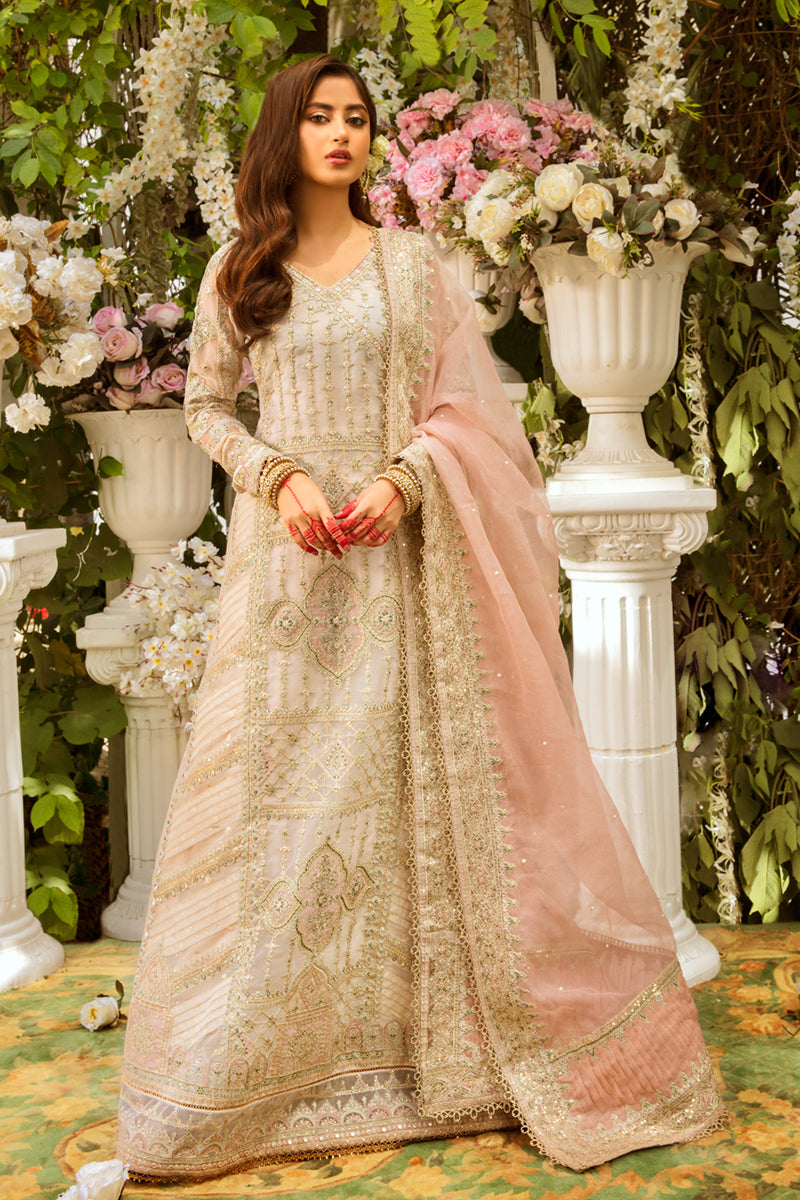 Buy Khaab By Qalamkar KF-01 Minail – Festive Collection. choose good quality brands like Maria b zainab Chottani, Hussain Rehar etc... Various Pakistani branded dresses summer fabric, elegant design, perfect for casual & formal wear also shop eid collections from khaslibaas .delivery available in UK, USA, Canada, UAE, Dubai and other countries... 