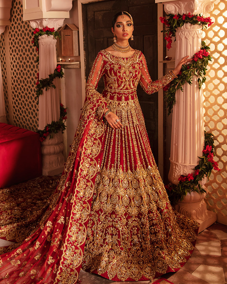 Dastaan Red Bridal Collection