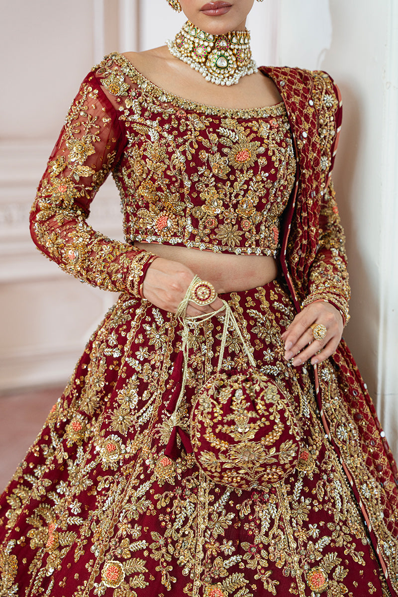 Velora Red Bridal Collection
