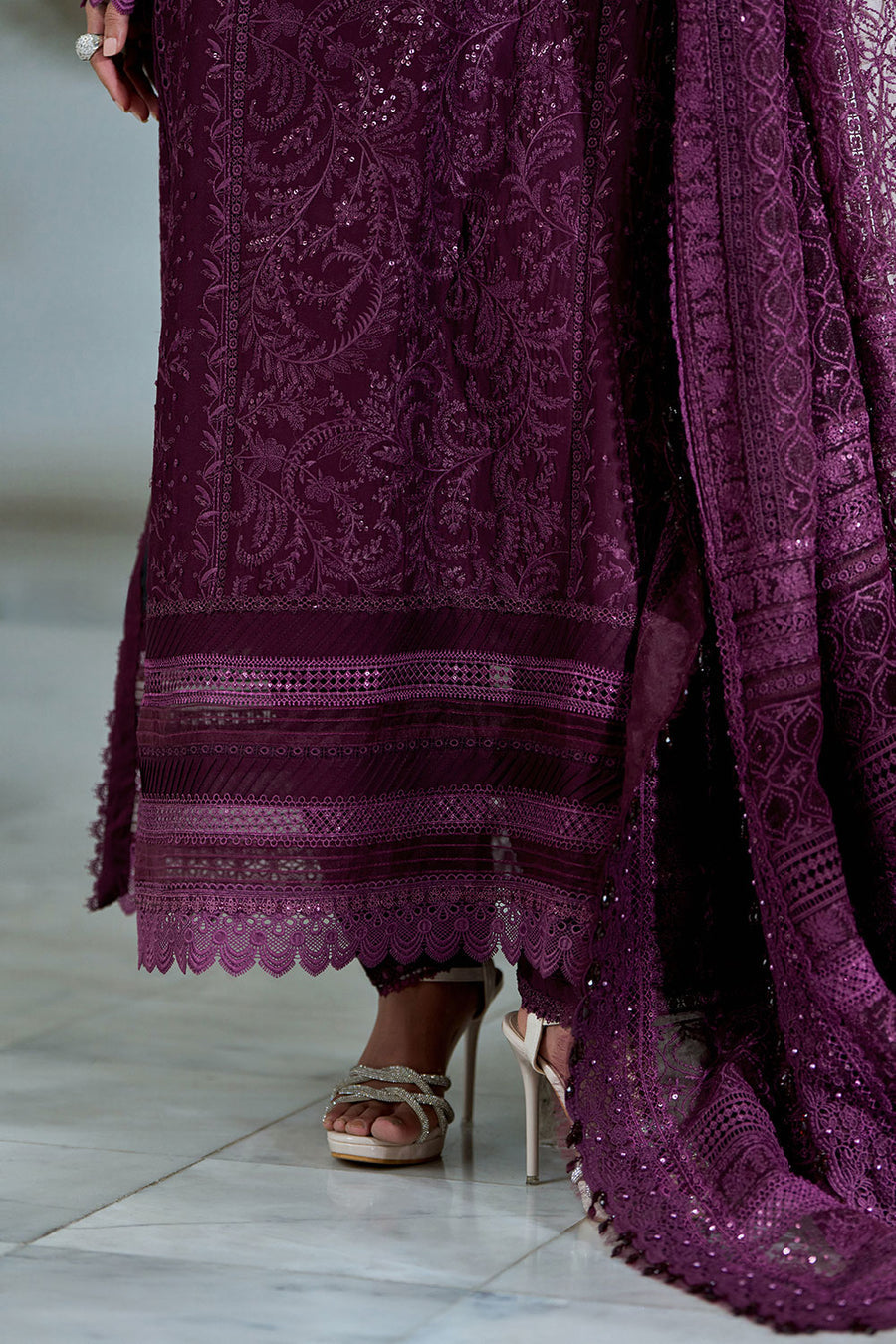 Buy from khaslibaas | sobia nazir Luxury Lawn Eid 2026 | 3 piece unstitched embroidered lawn suit for women (design 3B).choose good quality brands like Maria b zainab Chottani Various Pakistani branded dresses summer fabric, elegant design, perfect for casual & formal wear.delivery available in UK, USA, Canada, UAE, Dubai and other countries... 