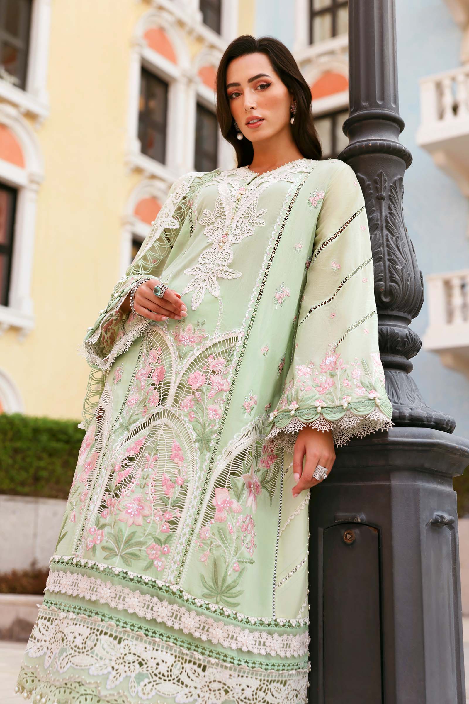 Buy from khaslibaas mariab Luxury 3 piece unstitched embroidered lawn suit for women ( D-2611-A).choose good quality brands like Maria b Sobia Nazir Various Pakistani branded dresses summer fabric, elegant design, perfect for casual & formal wear.delivery available in UK, USA,Australia, Canada, UAE, Dubai and other countries... 