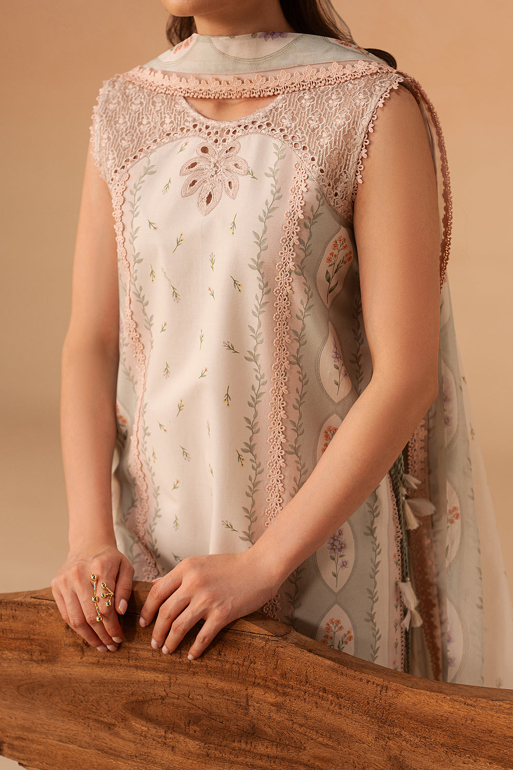 Buy Afrozeh | Haze - Summer Edit'26 (Sunnival Ivory ) Suit 3 Pcs | Women Summer Dresses 2026.choose good quality brands like Maria b zainab Chottani, Hussain Rehar, sobia nazir etc... Various Pakistani branded dresses summer fabric, elegant design, perfect for casual & formal wear also shop eid collections from khaslibaas .delivery available in UK, USA, Canada, UAE, Dubai and other countries... 