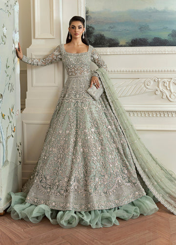 Taliah Mint Green Bridal Collection
