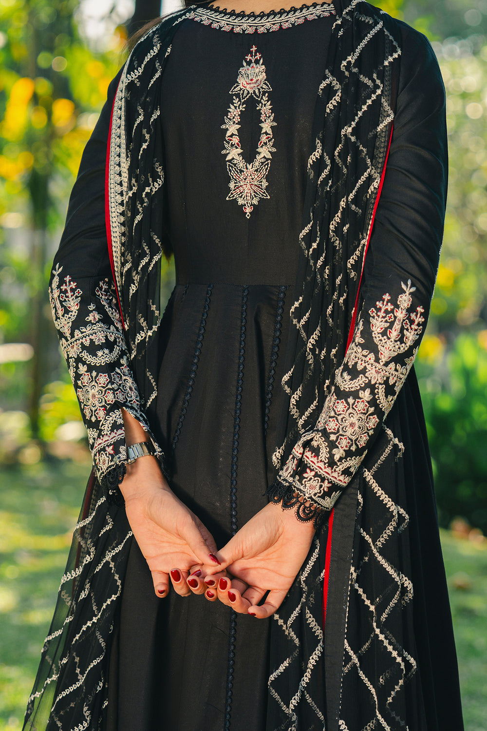 Buy Afrozeh | Mulaqaat'26 - PARIZAAD Embroidered  Suit 3 Pcs Unstitched | Women Summer Dresses 2026.choose good quality brands like Maria b zainab Chottani, Hussain Rehar, sobia nazir etc... Various Pakistani branded dresses summer fabric, elegant design, perfect for casual & formal wear also shop eid collections from khaslibaas .delivery available in UK, USA, Canada, UAE, Dubai and other countries... 