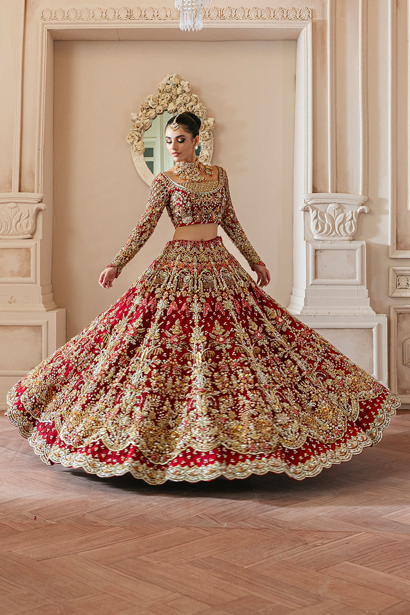 Zamira Red Bridal Collection