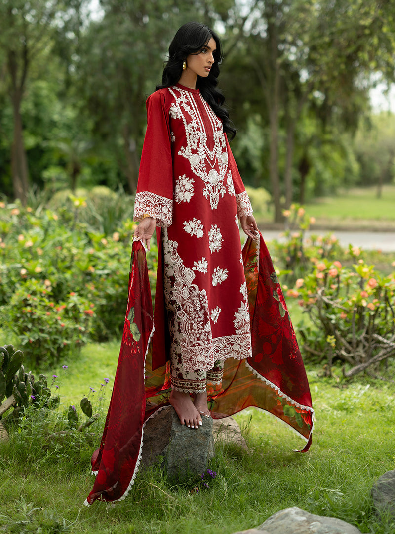 Buy from khaslibaas | ZAINAB CHOTTANI Luxury Lawn '26 | 3 piece unstitched embroidered lawn suit for women (Rohe - 05).choose good quality brands like Maria b, Sobia Nazir zainab Chottani Various Pakistani branded dresses summer fabric, elegant design, perfect for casual & formal wear.delivery available in UK, USA, Canada, UAE, Dubai and other countries... 