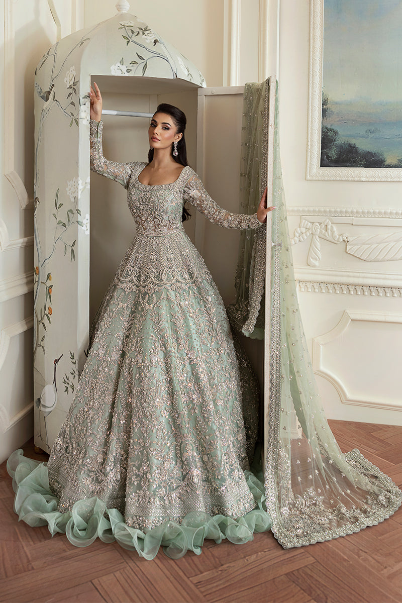 Taliah Mint Green Bridal Collection