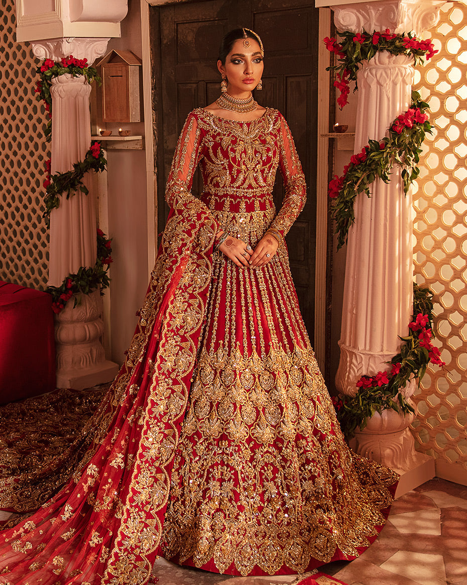 Dastaan Red Bridal Collection
