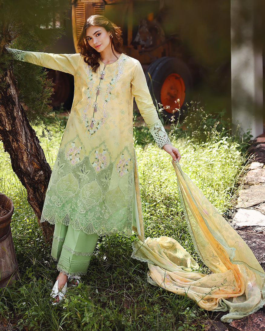 Buy Mushq Solace Ombre Chikankari Quiet Bloom  – Luxury Unstitched Lawn Suit 2026 | Women Summer Dresses 2026.choose good quality brands like Maria b zainab Chottani, Hussain Rehar, sobia nazir, Qalamkar, asim jofa etc... Various Pakistani branded dresses summer fabric, elegant design, perfect for casual & formal wear also shop eid collections from khaslibaas .delivery available in UK, USA, Canada, UAE, Dubai, Australia and other countries... 
