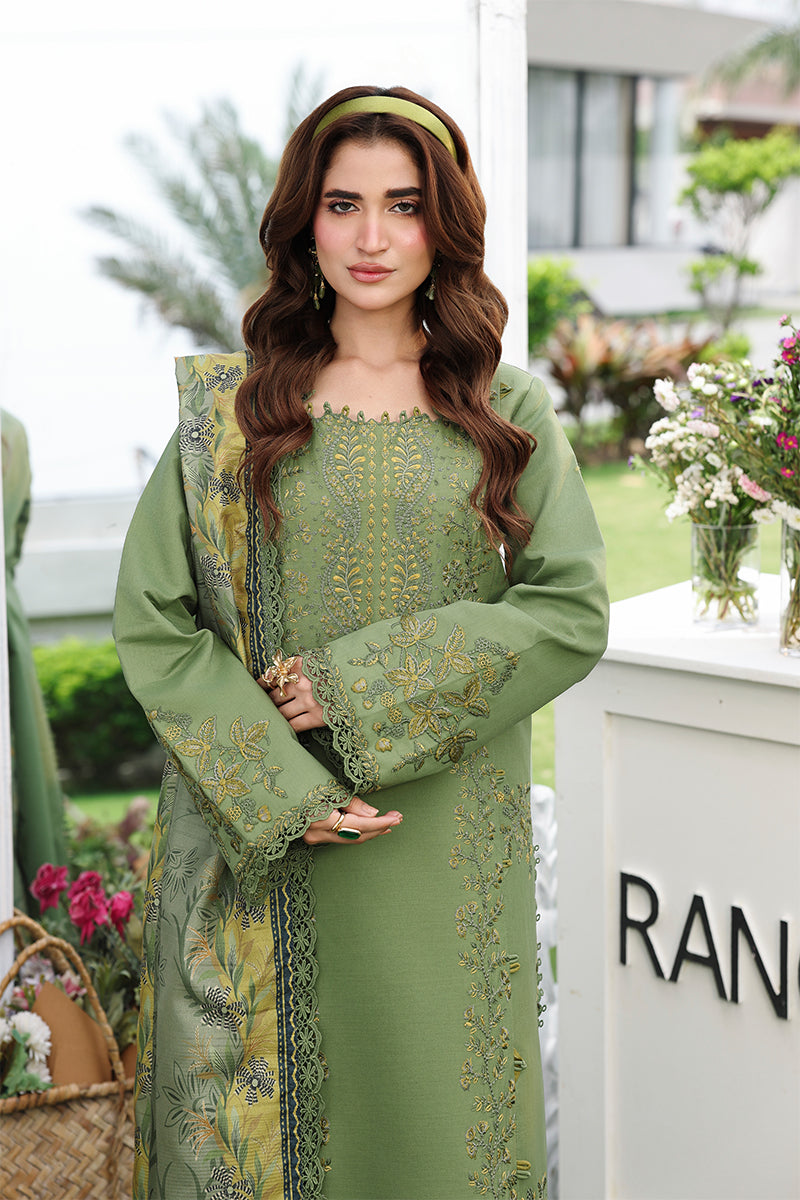Buy from khaslibaas RANG RASIYA | Florence Luxury Festive Edit 'Bahar - 3 piece unstitched embroidered Festive suit for women .choose good quality brands like Maria b Sobia Nazir Various Pakistani branded dresses summer fabric, elegant design, perfect for casual & formal wear.delivery available in UK, USA,Australia, Canada, UAE, Dubai and other countries... 