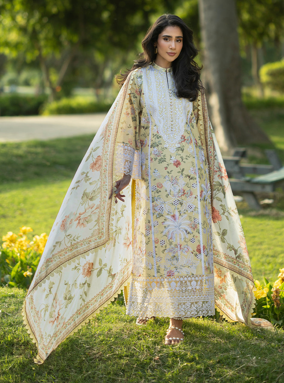 Buy from khaslibaas | ZAINAB CHOTTANI Luxury Lawn '26 | 3 piece unstitched embroidered lawn suit for women (Dune - 12).choose good quality brands like Maria b, Sobia Nazir zainab Chottani Various Pakistani branded dresses summer fabric, elegant design, perfect for casual & formal wear.delivery available in UK, USA, Canada, UAE, Dubai and other countries... 