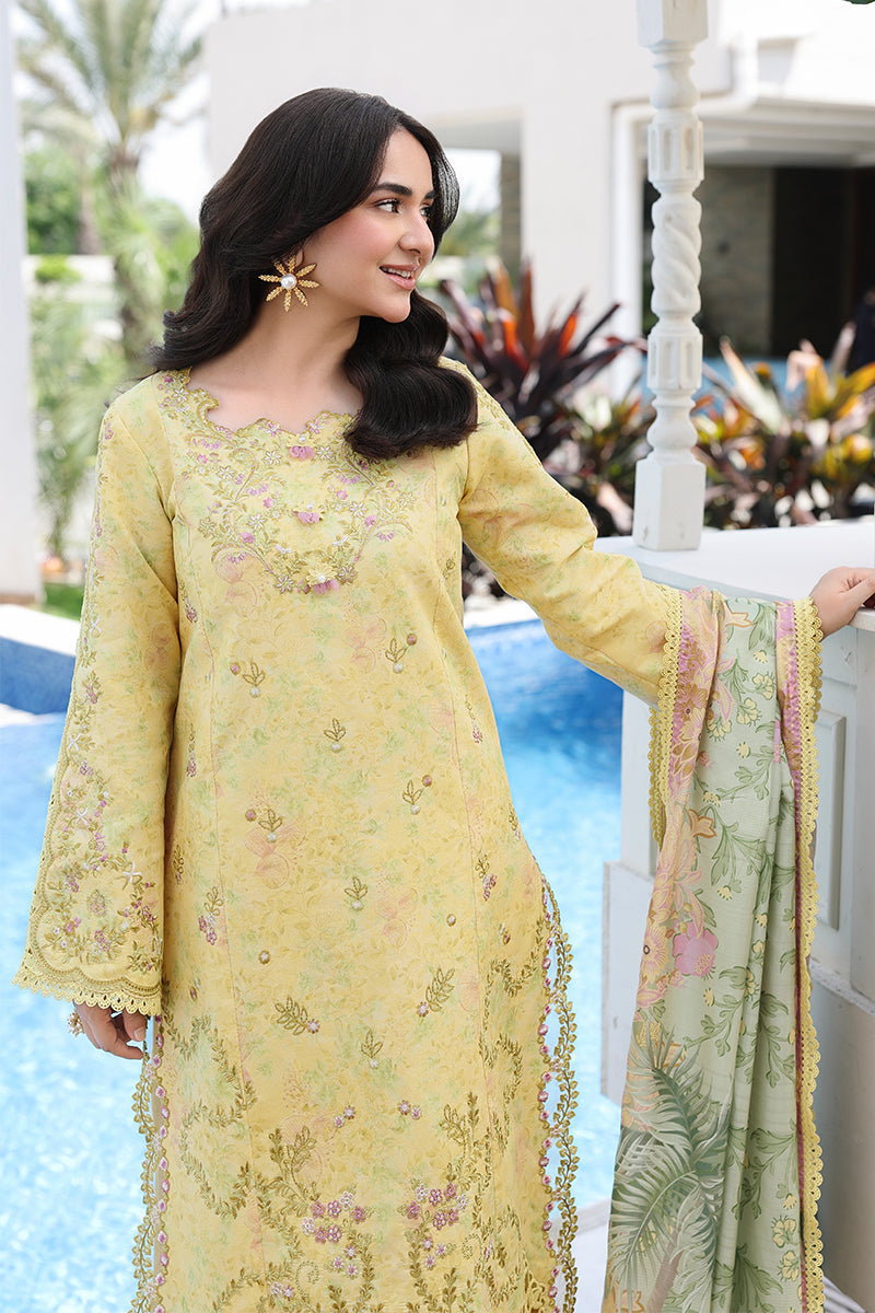 Buy from khaslibaas RANG RASIYA | Florence Luxury Festive Edit 'Yumna - 3 piece unstitched embroidered Festive suit for women .choose good quality brands like Maria b Sobia Nazir Various Pakistani branded dresses summer fabric, elegant design, perfect for casual & formal wear.delivery available in UK, USA,Australia, Canada, UAE, Dubai and other countries... 
