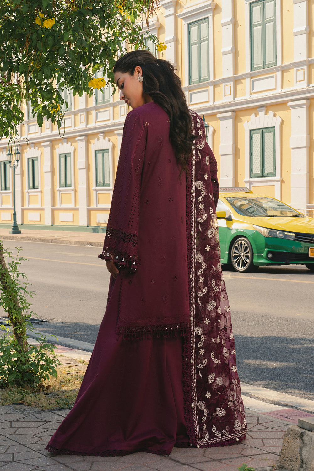 Buy Afrozeh | Mulaqaat'26 - HAYA Embroidered  Suit 3 Pcs Unstitched | Women Summer Dresses 2026.choose good quality brands like Maria b zainab Chottani, Hussain Rehar, sobia nazir etc... Various Pakistani branded dresses summer fabric, elegant design, perfect for casual & formal wear also shop eid collections from khaslibaas .delivery available in UK, USA, Canada, UAE, Dubai and other countries... 