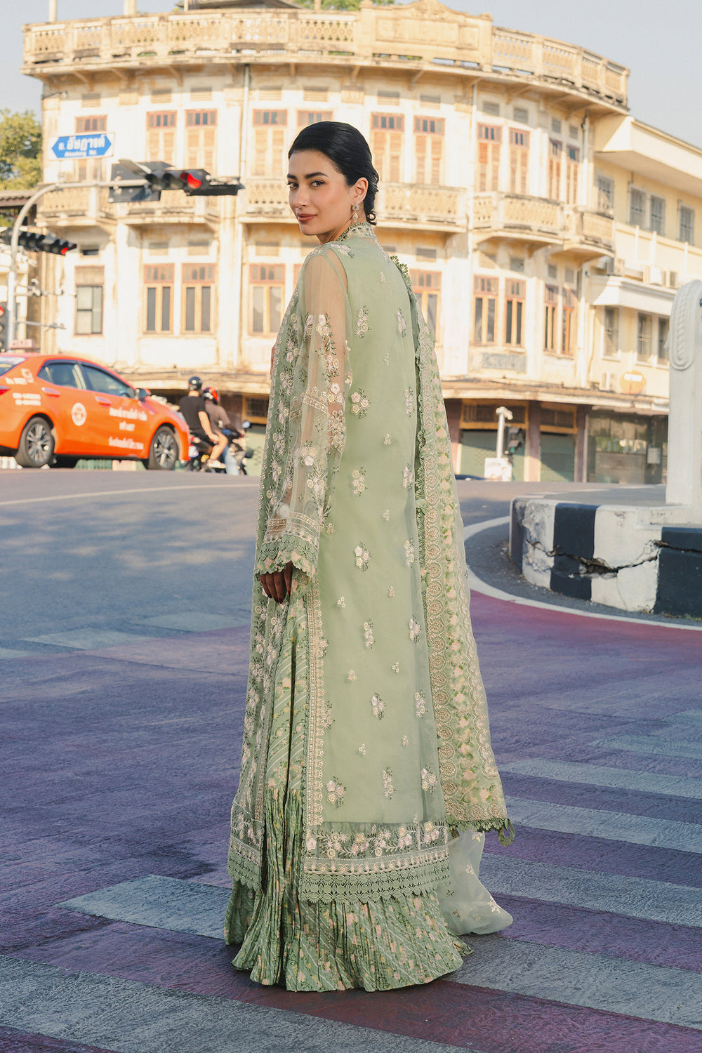 Buy Afrozeh | Mulaqaat'26 - DEEDAR Embroidered  Suit 3 Pcs Unstitched | Women Summer Dresses 2026.choose good quality brands like Maria b zainab Chottani, Hussain Rehar, sobia nazir etc... Various Pakistani branded dresses summer fabric, elegant design, perfect for casual & formal wear also shop eid collections from khaslibaas .delivery available in UK, USA, Canada, UAE, Dubai and other countries... 