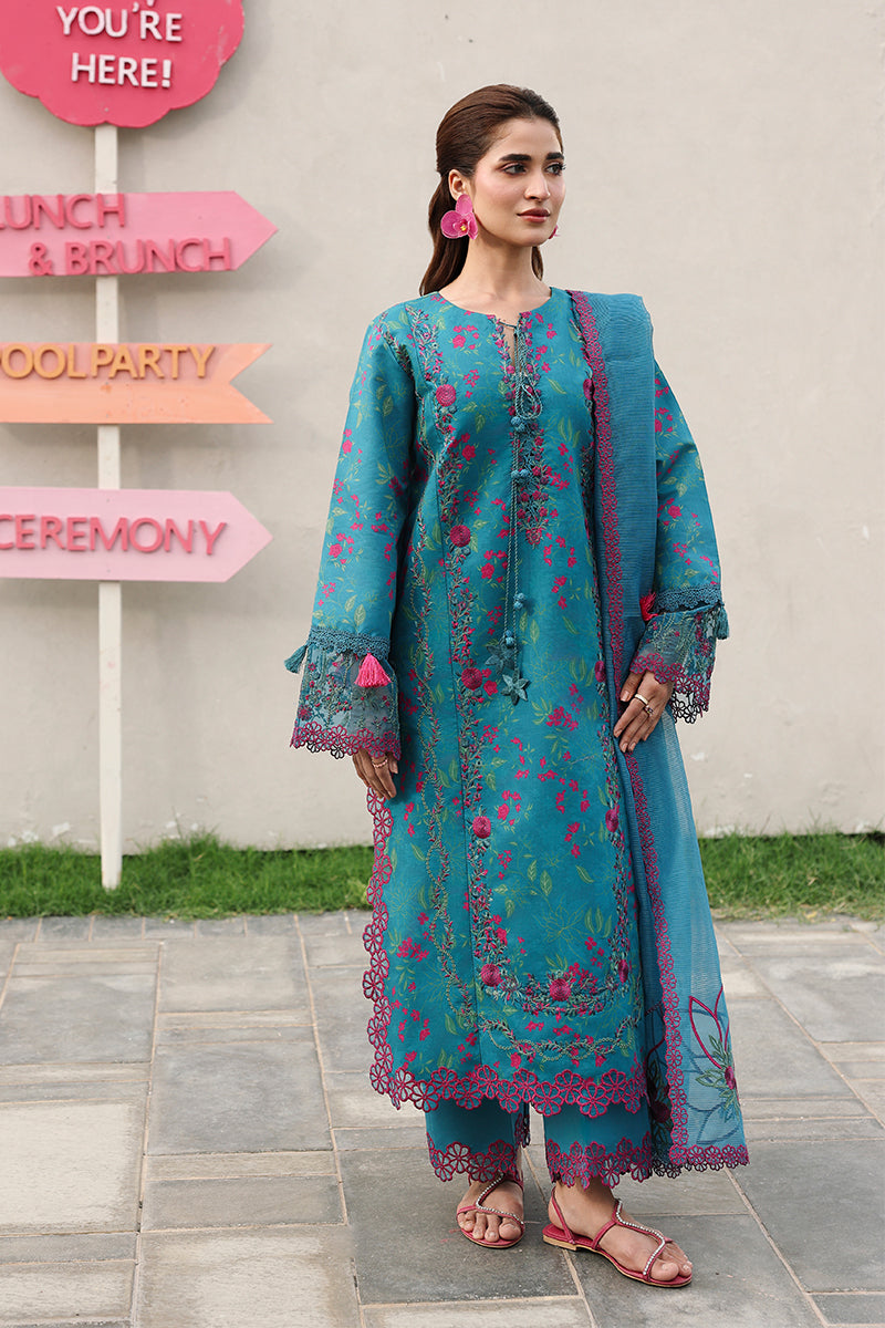 Buy from khaslibaas RANG RASIYA | Florence Luxury Festive Edit '26-Tina - 3 piece unstitched embroidered Festive suit for women .choose good quality brands like Maria b Sobia Nazir Various Pakistani branded dresses summer fabric, elegant design, perfect for casual & formal wear.delivery available in UK, USA,Australia, Canada, UAE, Dubai and other countries... 