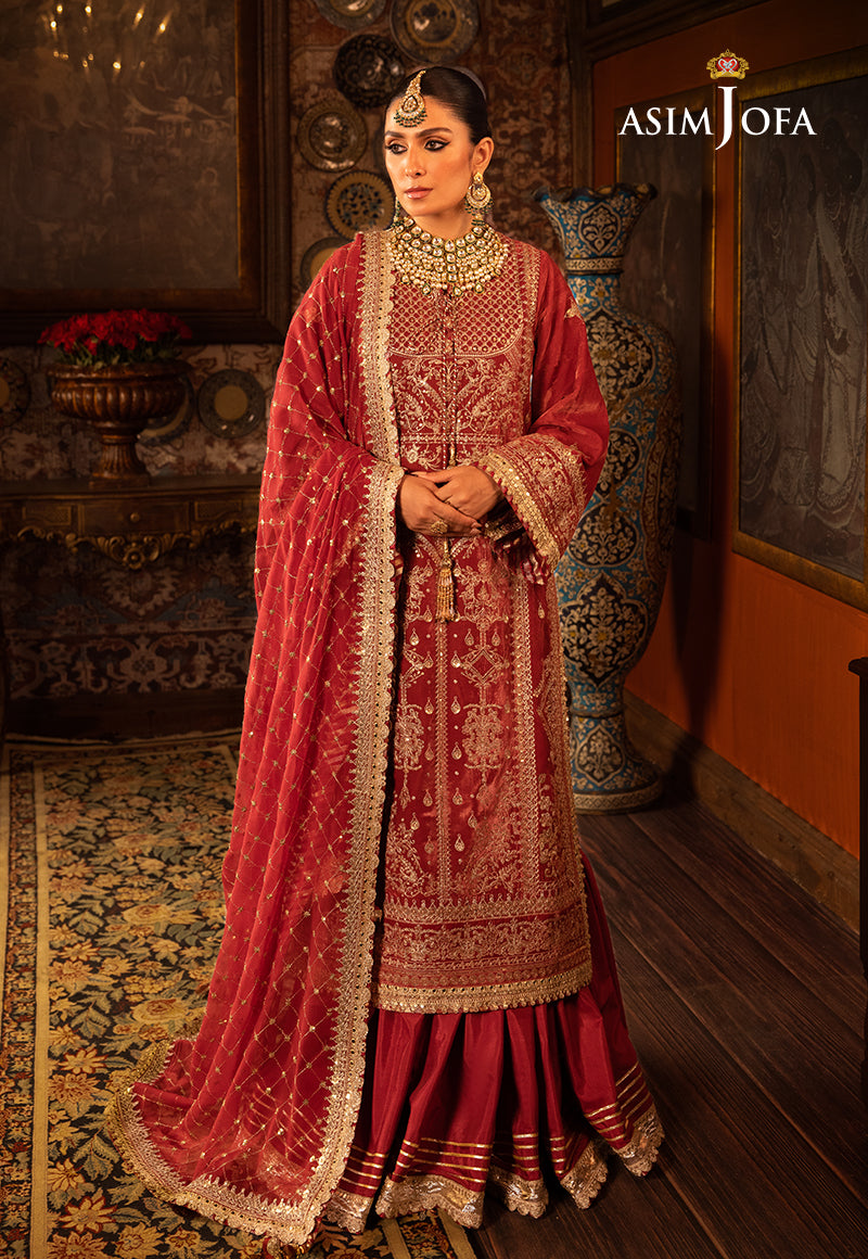 Buy Asim jofa AJMM-10 3pc Velvet| Women FESTIVE Dress 2026.choose good quality brands like Maria b zainab Chottani, Hussain Rehar etc... Various Pakistani branded dresses summer fabric, elegant design, perfect for casual & formal wear also shop eid collections from khaslibaas .delivery available in UK, USA, Canada, UAE, Dubai and other countries... 
