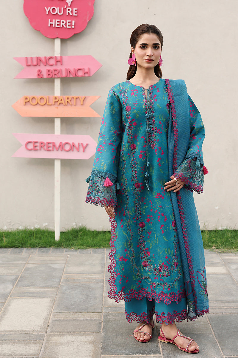 Buy from khaslibaas RANG RASIYA | Florence Luxury Festive Edit '26-Tina - 3 piece unstitched embroidered Festive suit for women .choose good quality brands like Maria b Sobia Nazir Various Pakistani branded dresses summer fabric, elegant design, perfect for casual & formal wear.delivery available in UK, USA,Australia, Canada, UAE, Dubai and other countries... 