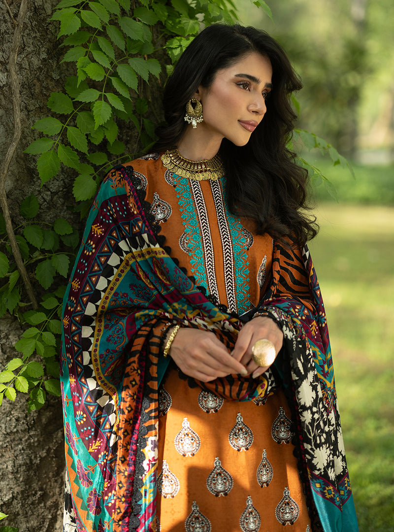 Buy from khaslibaas | ZAINAB CHOTTANI Luxury Lawn '26 | 3 piece unstitched embroidered lawn suit for women (Erin - 11).choose good quality brands like Maria b, Sobia Nazir zainab Chottani Various Pakistani branded dresses summer fabric, elegant design, perfect for casual & formal wear.delivery available in UK, USA, Canada, UAE, Dubai and other countries... 