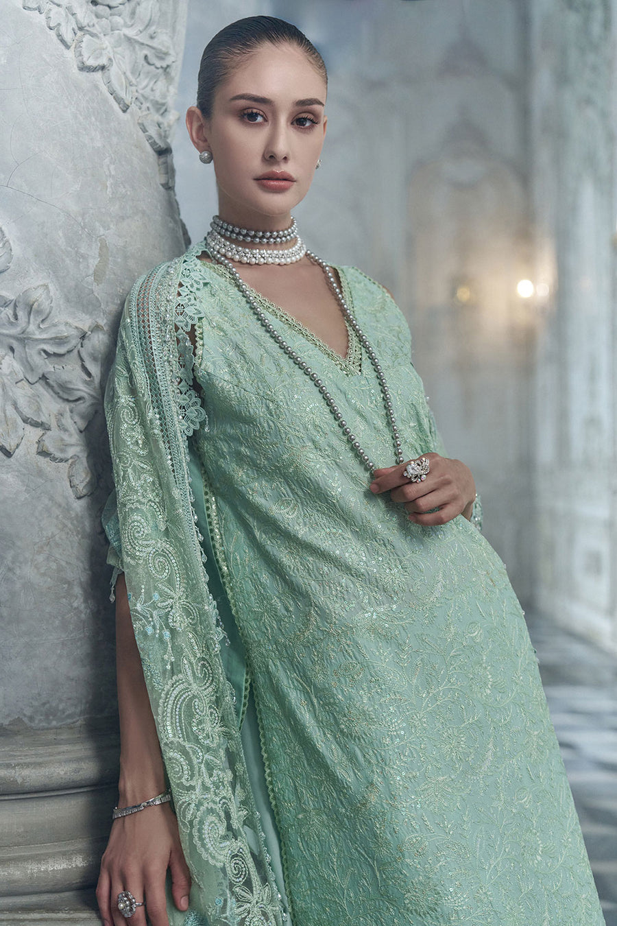 Sobia Nazir | Design 4B Luxury Lawn Eid 2026 Unstitched 3 Piece