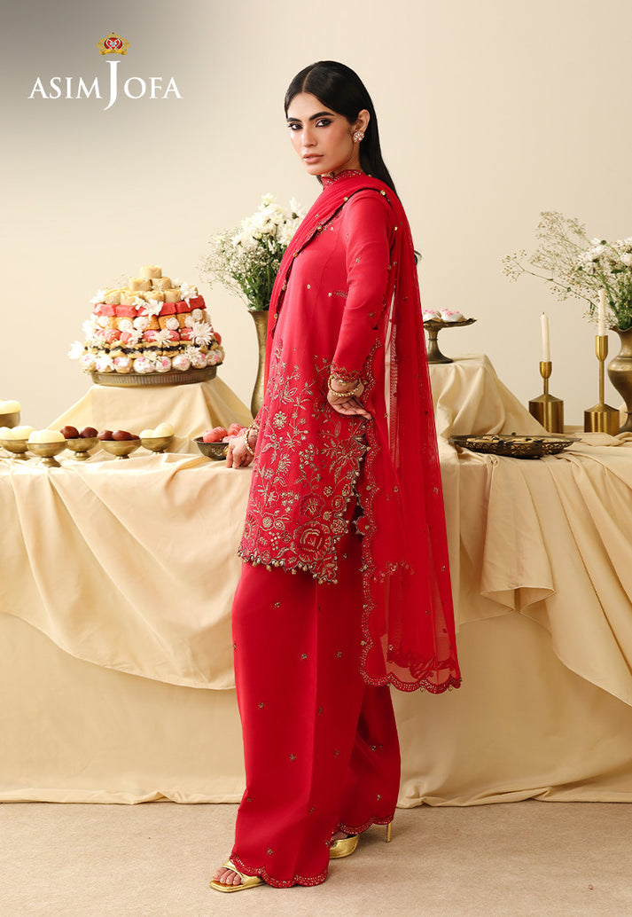 Shop Asim Jofa Luxury Festive '26 | AJULIH-08 original Pakistani designer collection online with free international delivery at Khaslibaas.com.delivery available in UK, USA, Canada, UAE, Dubai and other countries... 