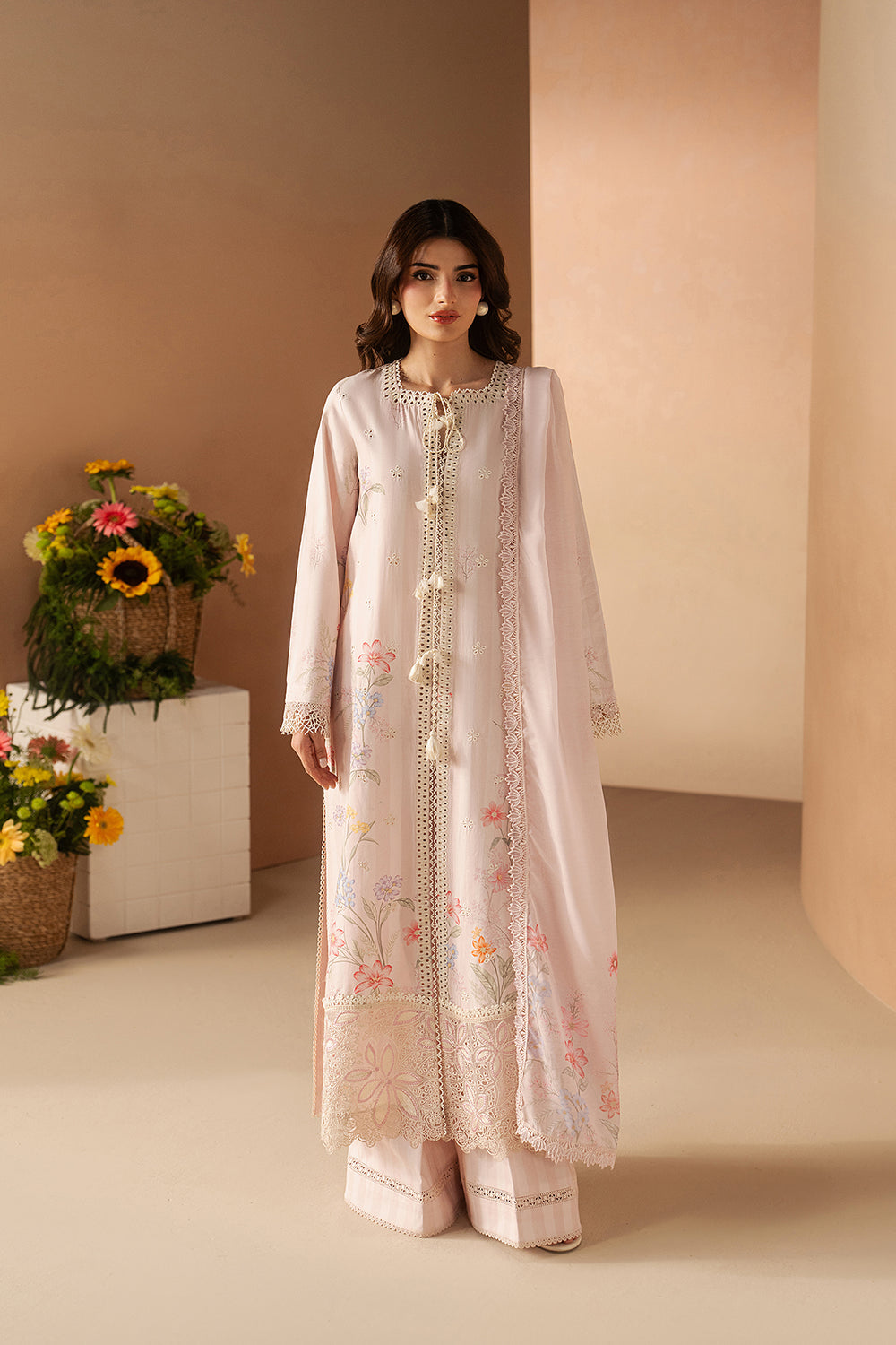 Buy Afrozeh | Haze - Summer Edit'26 (Hazelen Blush ) Suit 3 Pcs | Women Summer Dresses 2026.choose good quality brands like Maria b zainab Chottani, Hussain Rehar, sobia nazir etc... Various Pakistani branded dresses summer fabric, elegant design, perfect for casual & formal wear also shop eid collections from khaslibaas .delivery available in UK, USA, Canada, UAE, Dubai and other countries... 