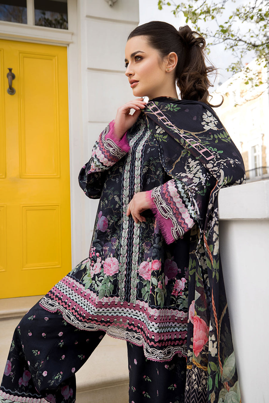 Buy SN Prints Design 4B Unstitched Lawn Suit 2026 | Women Summer Collection for women.choose good quality brands like Maria b zainab Chottani, Hussain Rehar etc... Various Pakistani branded dresses summer fabric, elegant design, perfect for casual & formal wear also shop eid collections from khaslibaas .delivery available in UK, USA, Canada, UAE, Dubai and other countries... 
